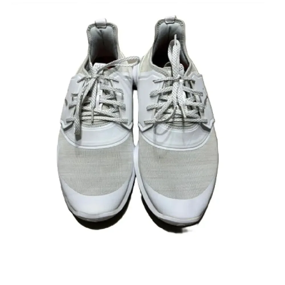 PUMA Men's Ignite Nxt Lace spikeless Golf Shoe White US 11 BM1